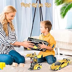 Desuccus Remote Control Car, Transform Robot RC