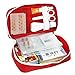 FakeFace Portable First Aid Empty Kit Pouch Tote Small First Responder Storage Bag Compact Emergency Survival Bag for Home Office Travel Camping Sport Backpacking Hiking Cycling Gym Car Outdoor