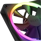 NZXT F120 RGB Fans RF-R12TF-B1 Triple RGB Fan and Controller Black 120mm view 5