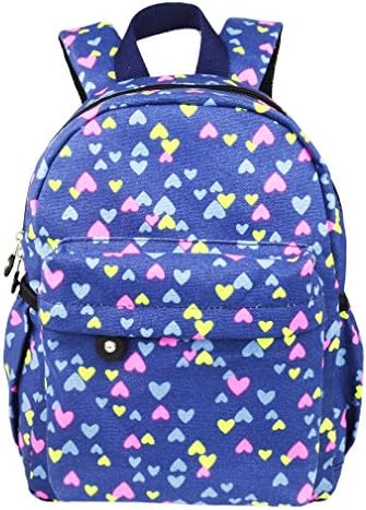 Imiflow Toddler Backpack Kids Nursery Kindergarten Preschool School Bags Purses for Baby Girl and Boy 007 Blue
