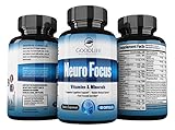Neuro Focus Premium Brain Support Nootropic Supplement By GoodLife Nutrition – 60 Veggie Capsules – Enhances Memory, Focus & Mental Clarity – Advanced Formula With Vitamins