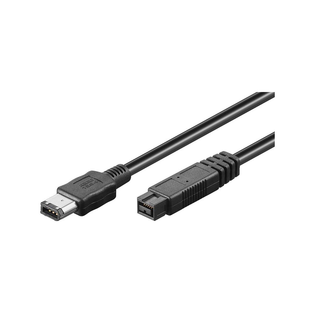 Goobay 68179 Firewire 800 Adapter Cable, 9-Pin To 6-Pin, Ieee1394B, 1.8m Length