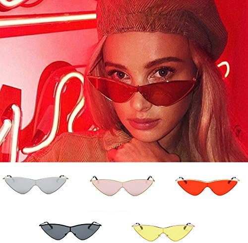 Clearance Sale!OverDose Ins Hot Women Vintage Cateye Frame Shades Acetate Frame UV Glasses Sunglasses