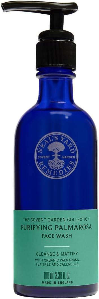 Neal's Yard Remedies Palmarosa Facial Wash Vegan Organic Oily Combination Skin