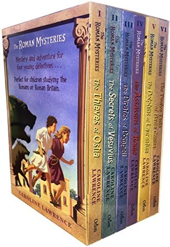 The Roman Mysteries Collection Caroline Lawrence 6 Books Box Set