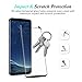 ICHECKEY Galaxy S8 Plus Screen Protector Upgraded [Full Adhesive][3D Curved Edge] [Case Friendly] Tempered Glass Screen Cover for Samsung Galaxy S8 Plus / S8+