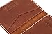 DUEBEL Full-grain Genuine Leather Slim Front Pocket Wallets, Minimalist Thin Card Holder, Card Case Wallet (DBL01-Brown with Magnet)