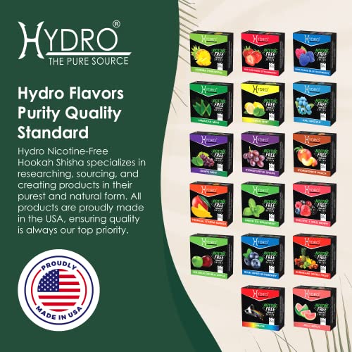 Hydro Hookah Flavors Strawberry, Mango, Peach, Watermelon, Apple