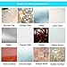 Sungrace 10 Pack Fixate Sticky Cell Pads, Stick To Glass, Mirrors, Whiteboards, Metal, Kitchen Cabinets, Tile, Car and Other Surfaces (Clear)