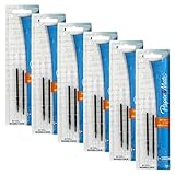 Paper Mate G-Force, Titanium & X-Tend Pen Refills, Medium Point, Blue Ink, Pack of 12