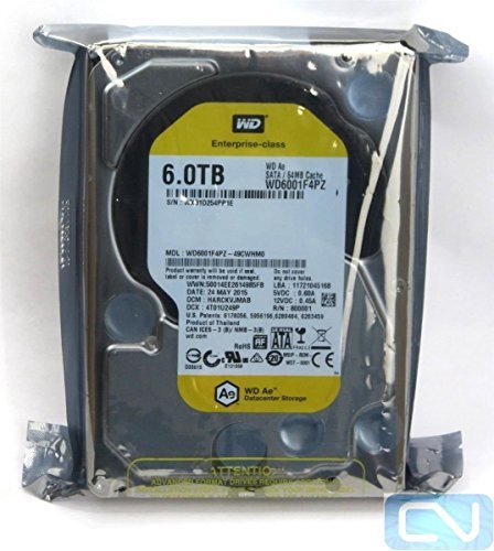 WD Ae 6TB Hard Drive for Backup Storage - 3.5