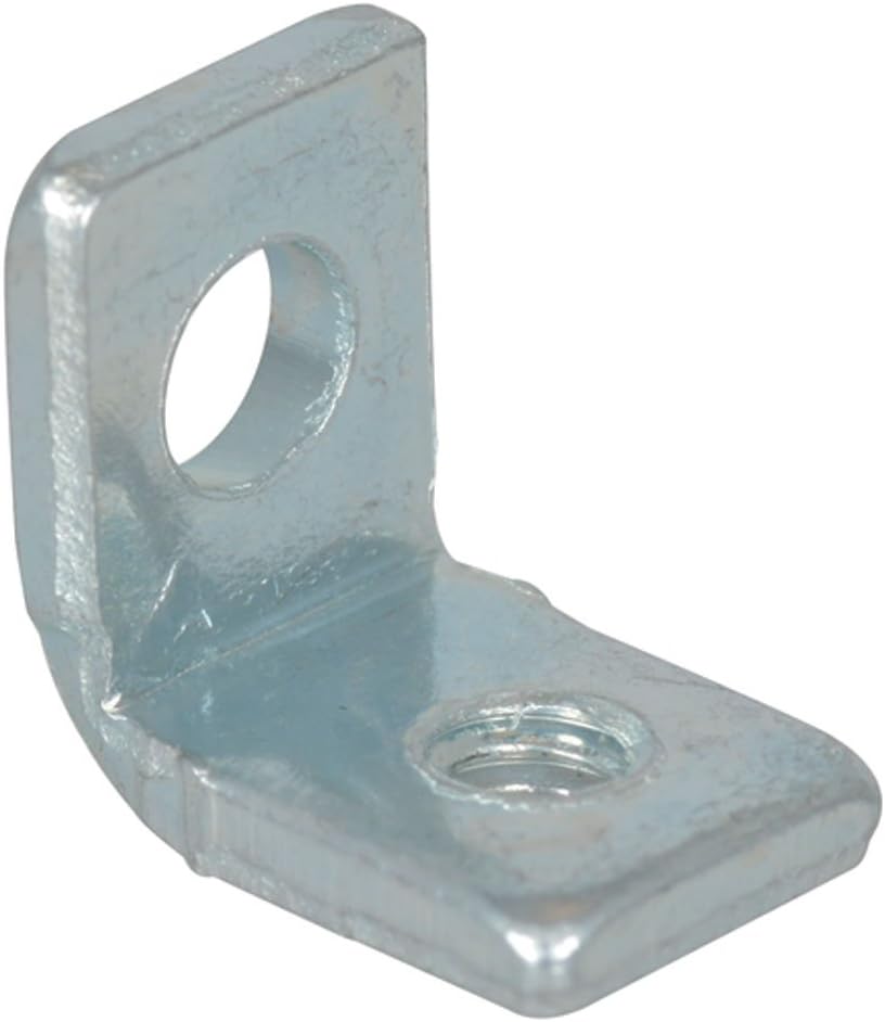KEYSTONE612 Mounting Bracket, Threaded Hole Right Angle (L) Universal, Steel (Pack of 20)