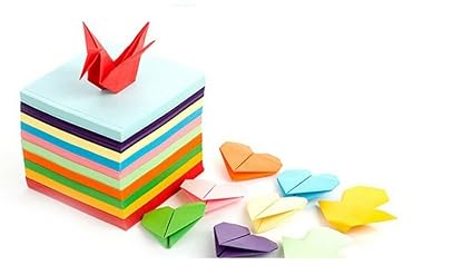 Amazoncom Origami Paper Sheets Colored Double Sided Paper