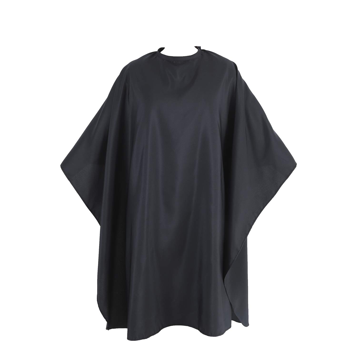 YELEGAI Professional Barber Cape,Lightweight Breathable Polyester Hair Cutting Cape,Haircut Cape with Adjustable Neckline, Salon cape for Cutting,hairdressing,Makeup and More,56x63 inches(Black): Beauty