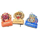 Six-pack of Ed Hardy by Christian Audigier Air Fresheners, Two of each: Tiger 