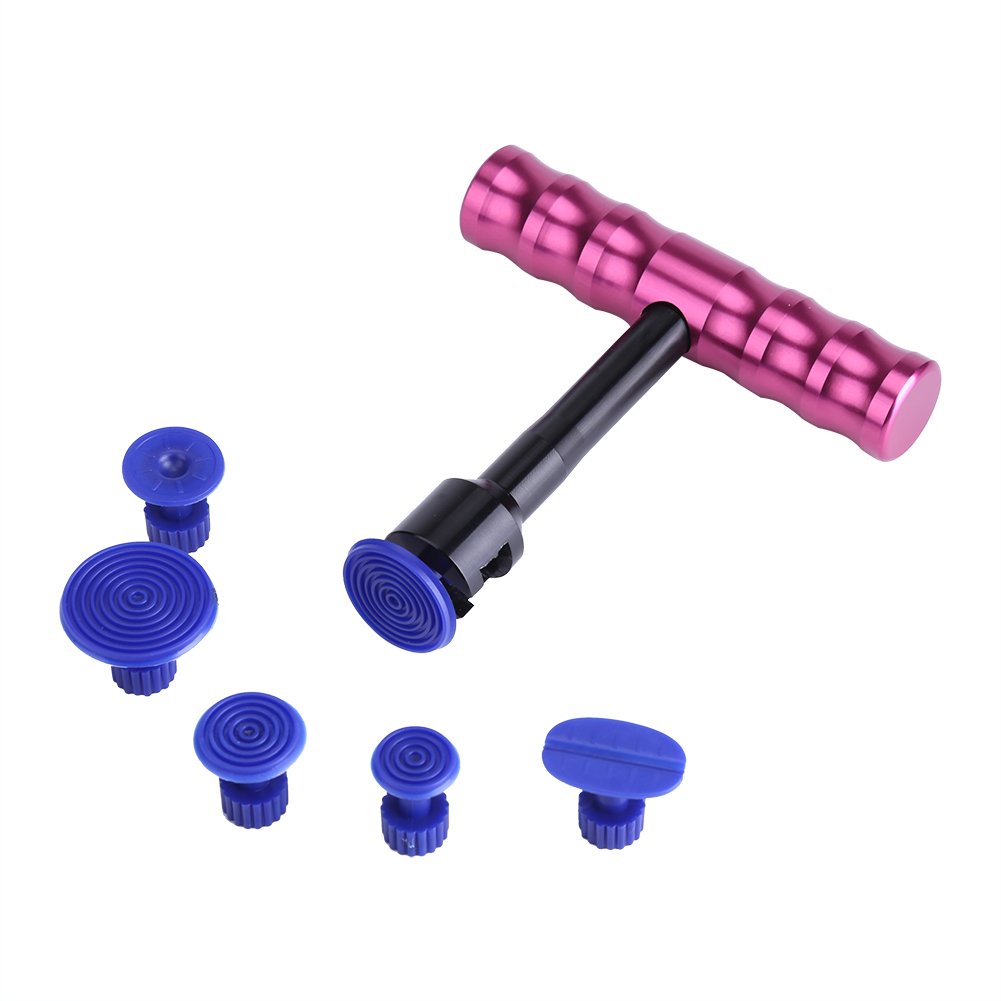 Biitfuu Auto Paintless Dent Repair Kit with 18Pcs Glue Tabs, Dent Removal Dent Lifter Puller for Car T-Bar Puller