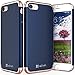 iPhone 7 Plus Case Vena Mirage Chrome Dock Friendly Slim Fit Hard Case Cover for Apple iPhone 7 Plus 6 point 4 inches Navy Blue Rose Gold