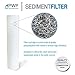 Sediment Melt Blown Water Filter Cartridge Standard 2.5x10