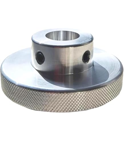 Amazon.com: CHANCS Aluminium Alloy Handwheel 40mm OD 8mm Bore