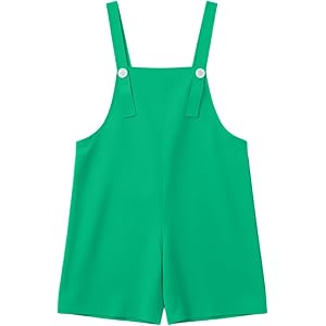 Boys Girls Baggy Overalls Shorts Kids Adjustable Strap Dungarees Wide Leg Jumpsuit Casual Bodysuit with Pockets School Shorts