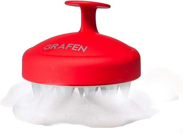 Amazon Grafen エッジフィンガー スカルプブラシ シャンプーブラシ ヘアブラシ 頭皮のトラブル 頭皮クレンジング 頭皮のかゆみ 女性 男性 Grafen スキンケア 基礎化粧品 通販
