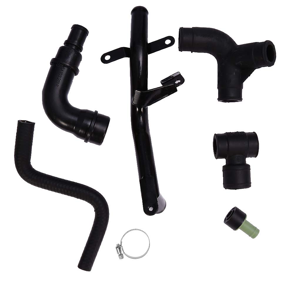 Automotive 058103247 Engine Crankcase Breather Vent Hose Pipe Assembly