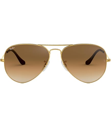 Amazon.com: Ray-Ban Mens RB3362 Cockpit Aviator Sunglasses, Gold