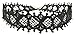 Zivyes Black Lace Floral Choker Punk Gothic Tattoo Necklace for 90s Women Girls (new 6pcs set)