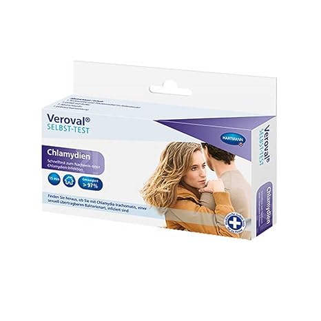 Hartmann Veroval® Chlamydien Selbsttest Schnelltest Heim Test Vaginalabstrich , 1 Stück