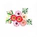 Bande Masking Roll Sticker Masking Tape Gerbera Mini Bouquet Pink for Scrapbooking DIY (BDA217)