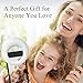QIAYA Selfie Light Ring Lights LED Circle Light Cell Phone Laptop Camera Photography Video Lighting Clip On Rechargeable