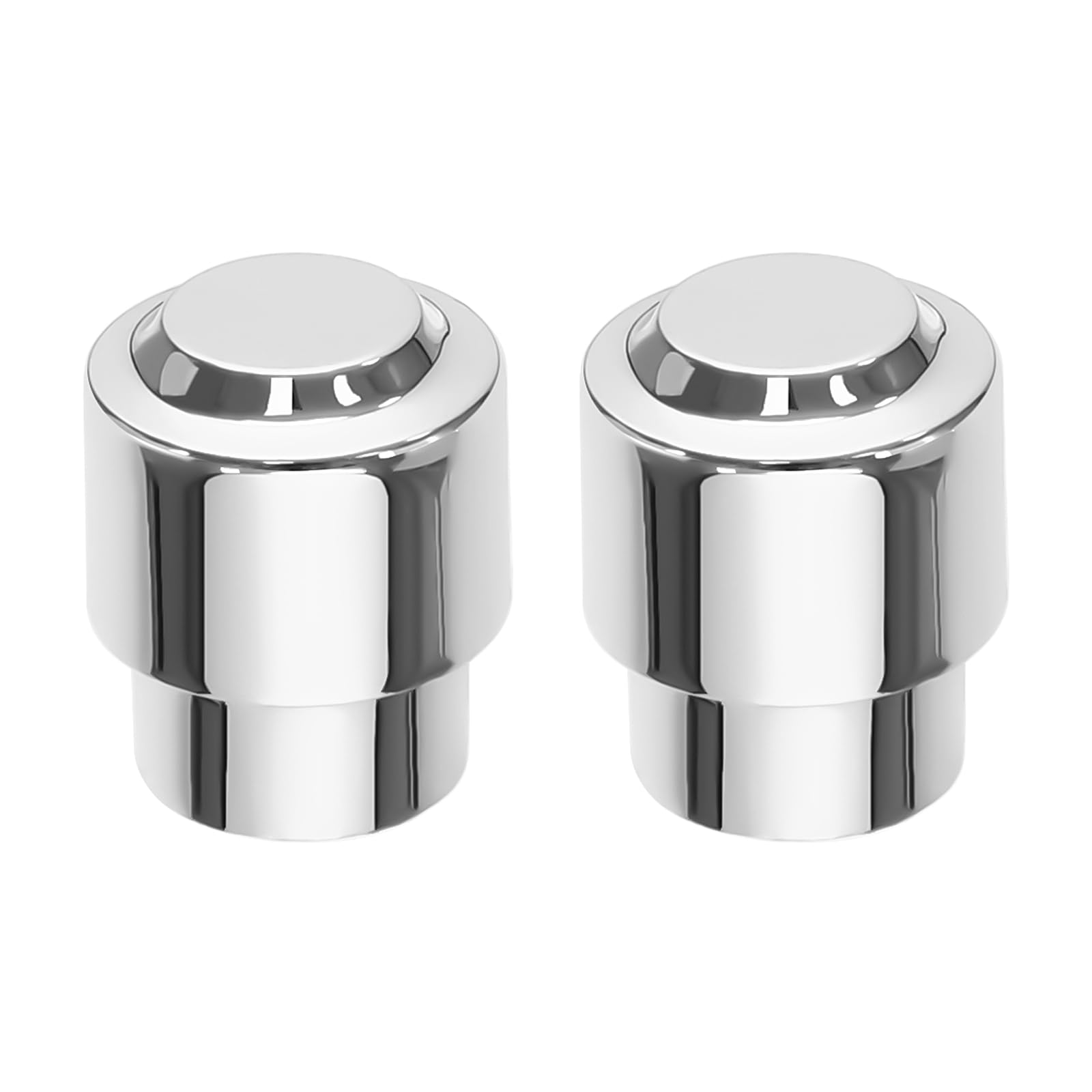 Be In Your Mind 2 Pcs Plastic Guitar Barrel Switch Tip 3 Way Pickup Selector Switch Knob Guitar Switch Knob Fits Cross Inner Diameter for U.S./Import Tele Telecaster Chrome