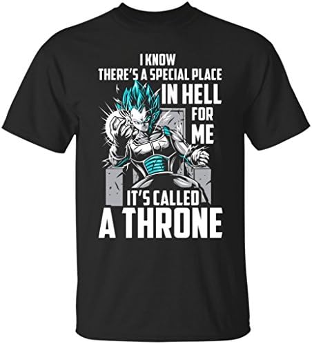 Super Saiyan Vegeta God Throne T-Shirt Dragon Ball-Unisex