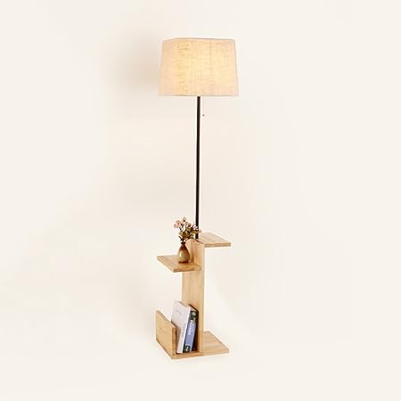 Tldd Lampadaire Salon Simple Eclairage D Interieur Lampadaire Creative Lampadaire En Bois Massif Vertical Couleur A Amazon Fr Cuisine Maison