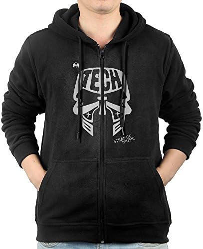 Tech N9ne Face Paint Poster Zipper Hoodies For Men XL Black
