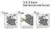 Armor All Custom Accessories 78842 4-Piece Tan All Season Rubber Floor Mat