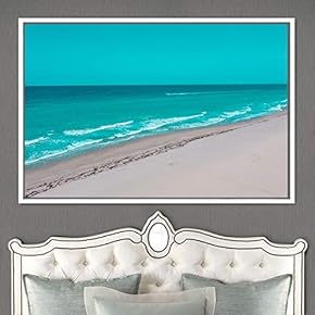 signwin Framed Canvas Wall Art Coastal Freedom Aerial...