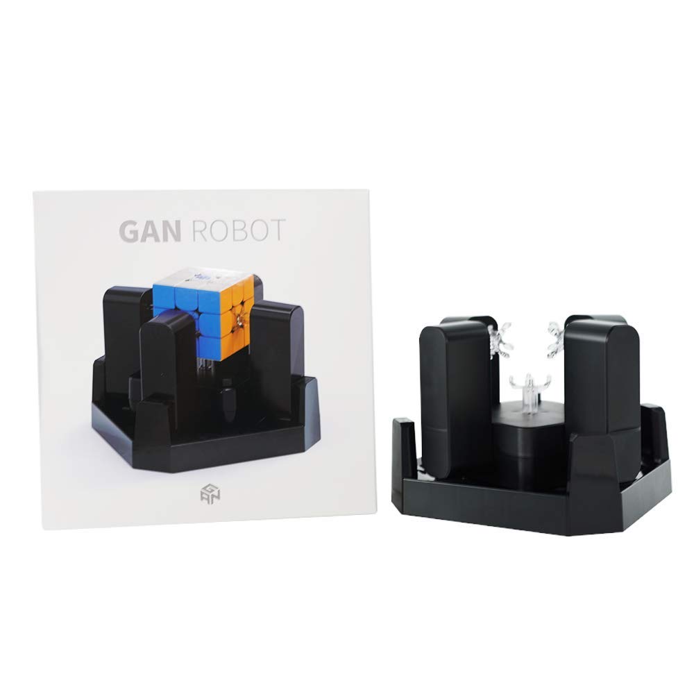 Photo 1 of GAN Robot, Cube Solving Machine Automatic Puzzle Scrambler Solver Connected Smart Phone, Only Compatible with GAN Smart Cube, App CubeStation (Speed Cube Not Included in This Item)