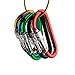 KISSWILL Carabiner Clips Buckles Pack of 25, Durable Spring-Loaded Carabiner Clip for Outdoor RV Camping Fishing Hiking Traveling Backpack and Key Chain