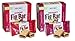 Nature's Bakery Gluten-Free Fig Bar Cookies Made with Ancient Grains 2 Flavor Variety Bundle: (1) Nature's Bakery Raspberry Fig Bars, and (1) Nature's Bakery Pomegranate Fig Bars, 12 Oz. Ea