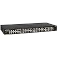 NETGEAR 48-Port Gigabit Ethernet Unmanaged Switch (GS348) - Desktop or Rackmount, Silent Operation