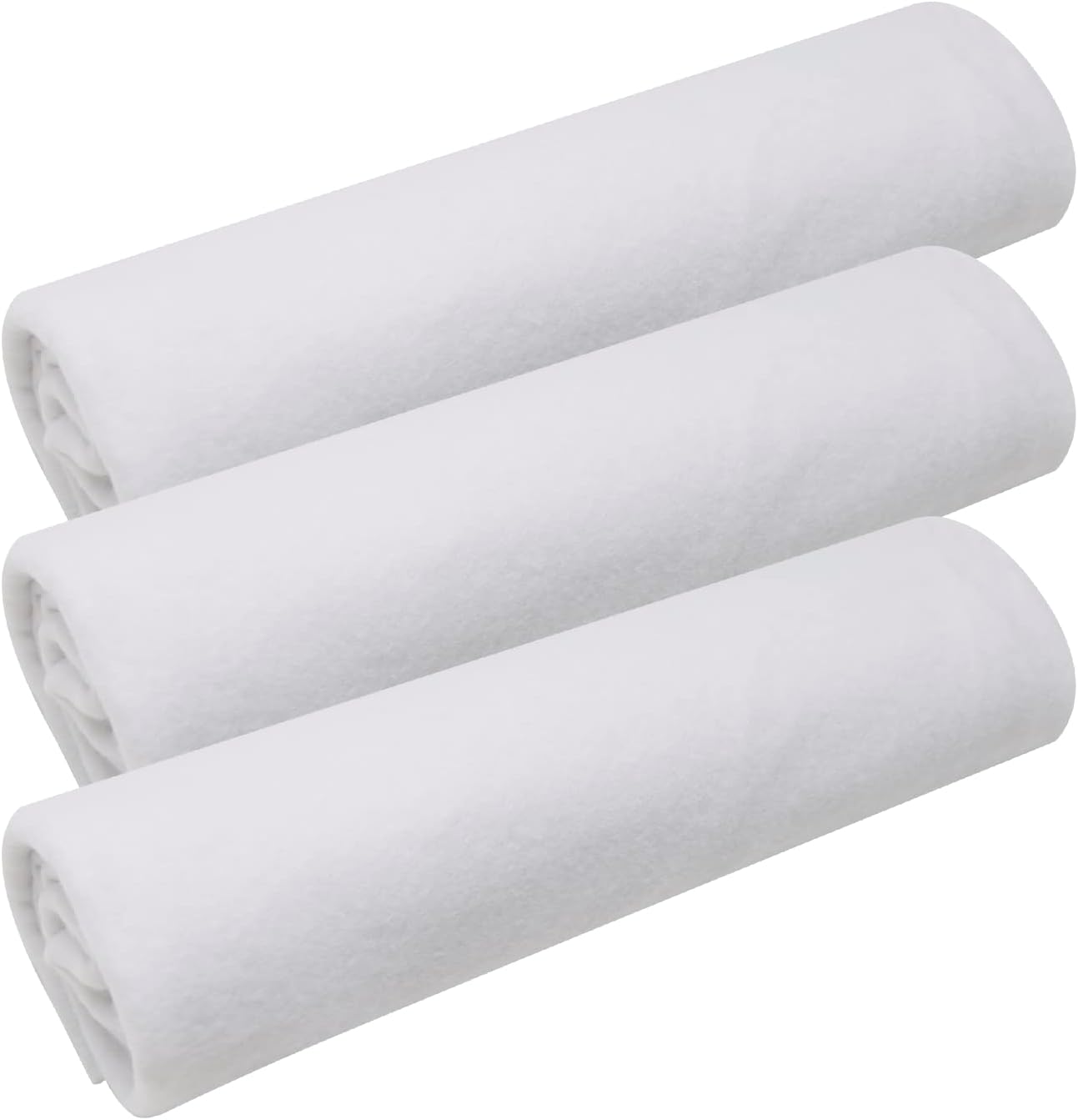 Artificial Snow - Vkinman 3pcs Fake Snow Blanket New Year Snowy Decorations Cotton Blanket Fake Fluffy Snow for Winter Village Decor