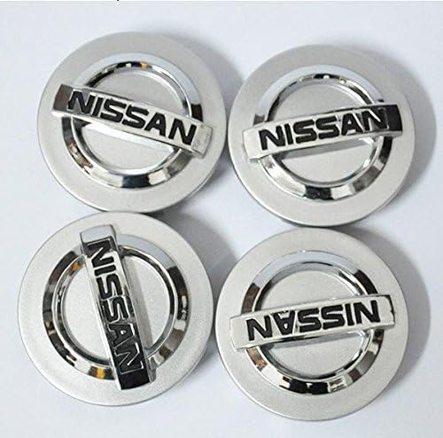 JXHDKJ New 4 Pcs 60mm Wheel Center Caps Hubcaps For Nissan Aeolus Primera Altima MICRA NOTE QASHQAI