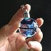 S-SO K9 Crystal 3D Eevee pokemon ball Night LED light keychain ring