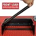Pegboard Paper Towel Holder with Shelf, Peg Board Accessory Kit with Heavy Duty Peg Hooks, Black Pegboard Accessories Tool Holder Organizer