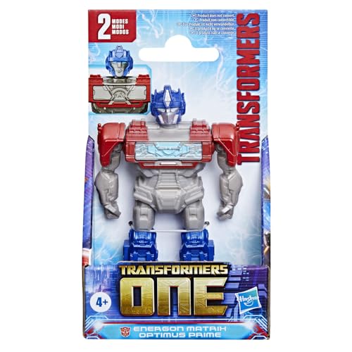 Transformers One Energon Matrix Optimus Prime 4.5-Inch Robot Action Figure, Interactive Toys for Boys and Girls Ages 4 and Up | Christmas Gift Toys Fans 1