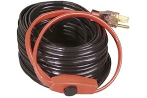 Easy Heat AHB-124 24 Foot Water Pipe Freeze Protection Heating Cable Heat Tape K