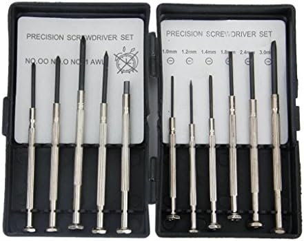 Watch Repair Precision Screwdrivers Tool Kit Set of 11Pcs