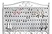 Mango Steam Deluxe Wall Mounted Closet/Wardrobe Display Hanger Organizer for Jewelry & Earrings with Hooks & Bar for Necklaces, Bracelets, Accessories - Silver