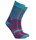 Cariloha Women's Crazy Soft Trouser Sock - Buy 3 Get 1 Free! (L / XL, Berry Teal)